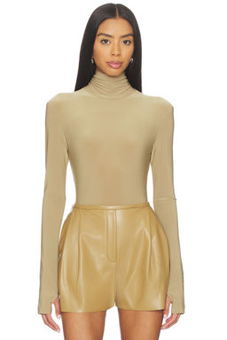 Norma Kamali - Long Sleeve Turtle Bodysuit