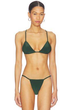 Norma Kamali - No Tie Triangle Bikini Top