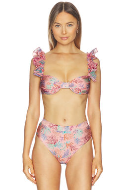 Patbo - Seaweed Flutter Bikini Top
