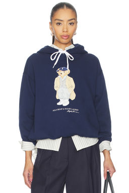 POLO RALPH LAUREN - Artic Fleece Long Sleeve Hood Sweatshirt