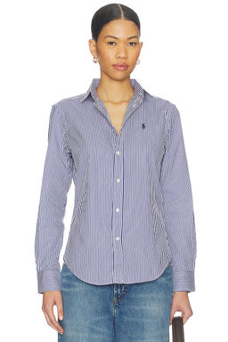 POLO RALPH LAUREN - Long Sleeve Button Front Shirt