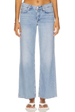 Rag & Bone - Featherweight Saige Low-Rise Ankle Straight Jeans