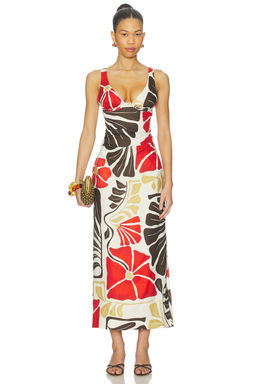 SIR. - Julietta Balconette Midi Dress