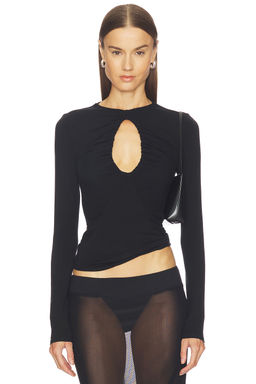 The Line by K - Demi Keyhole Top