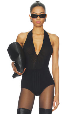 THE ATTICO - Deep V Bodysuit