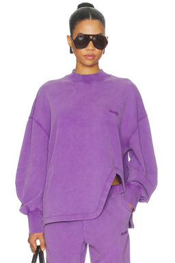 THE ATTICO - Side Slit Sweatshirt