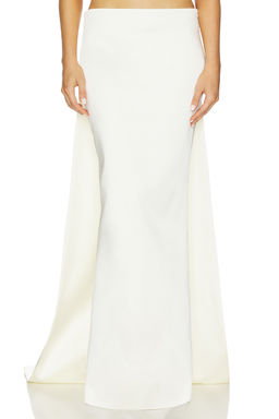 The New Arrivals by Ilkyaz Ozel - Medea Satin Maxi Skirt