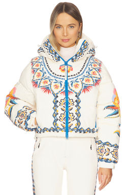 Whitespace - x FARM Rio Cropped Puffer Jacket