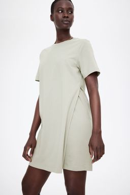 H&M - Women Green Mama Nursing T-Shirt Dress