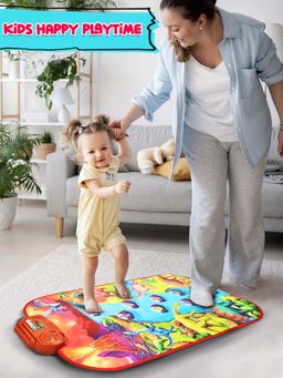 Wembley - Dinosaur Musical Piano Mat for Kids | Interactive Play Mat with 8 Dinosaur Sounds