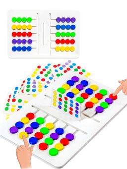 Wembley - Sliding Puzzle Toy for Kids Color & Pattern Matching STEM Brain Development Puzzle