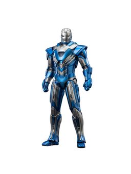 Tak Tak Toys - ZD Toys Action Figure - 7 Inch Iron Man 3 Mark 30 Blue Steel Armor