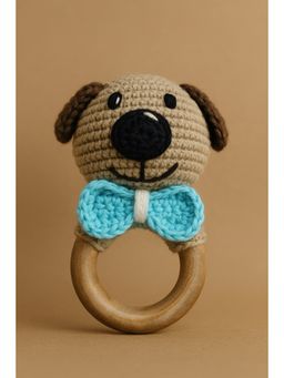 FUNKRAFTS - Handmade Crochet Scooby Doo Rattle for Newborns and Toddlers