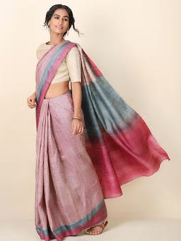 Fabindia - Silk Hand Block Print Sari