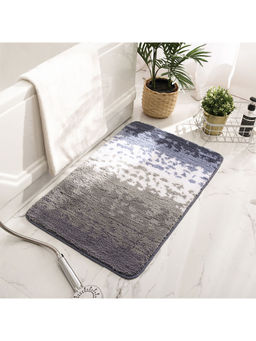 Kuber Industries - Stripped Bathroom Mat Anti-Slip Mat For Bathroom Floor Extra Soft (Multi-Color)