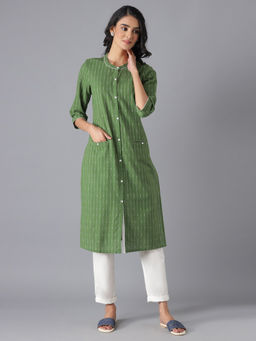 Aurelia - Green Casual Kurta