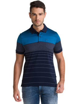 Parx - Dark Blue Polo T-Shirt