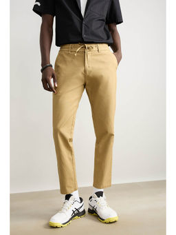 FREAKINS - Mens Khaki Summer Trouser