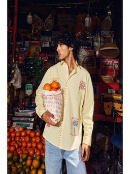 The Clothing Factory - The Palm and Lobster Summer Yellow Shirt