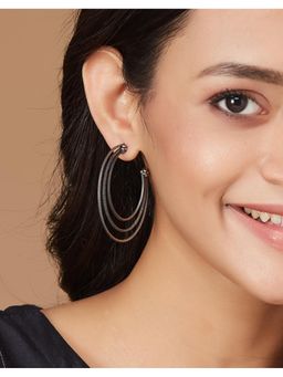 Fabindia - Silver Hoops Earrings Silver
