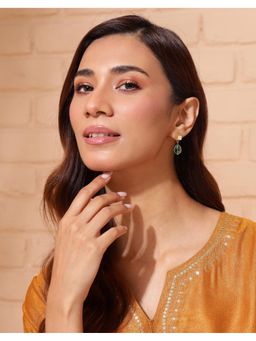 Fabindia - Silver Dangler Earrings Multi-Color