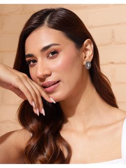 Fabindia - Silver Stud Earrings White