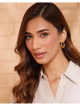 Fabindia - Silver Hoops Earrings Gold