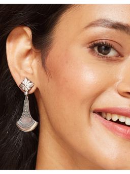 Fabindia - Silver Dangler Earrings Silver