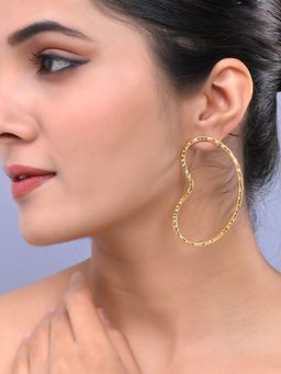 Silvermerc Designs - Gold-Plated Brass Drop Earrings for Women