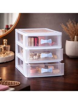 Voncasa - Blue Mini Table Drawer Organizer