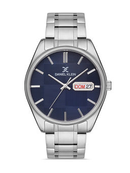 Daniel Klein - Dark blue Color Stainless Steel Strap Watch for Men DK.1.13068-5