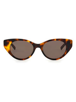 M MISSONI - Brown Plastic UV Protection Full Rim Cat-Eye Sunglasses (50)