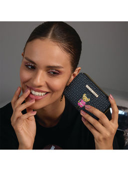 Hamster London - Ted H Limited Collection Small Navy Blue Wallet (S)