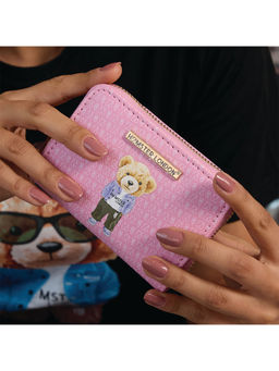 Hamster London - Ted H Limited Collection Small Pink Wallet (S)