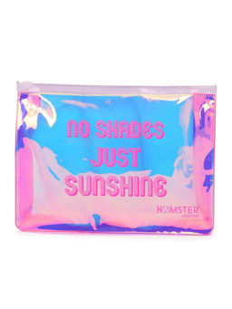 Hamster London - Pink No Shades Just Sunshine Pouch (S)