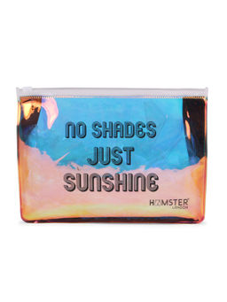 Hamster London - Black No Shades Just Sunshine Pouch (S)