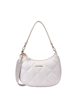 Lino Perros - White Solid Shoulder Bag