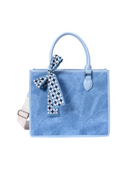 Lino Perros - Blue Solid Handbag