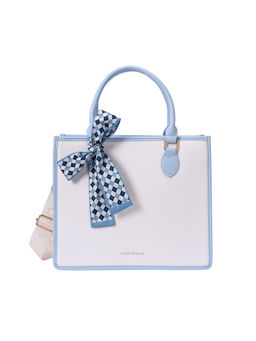 Lino Perros - White Solid Handbag