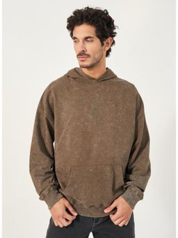 Styli - Men Acid Washed Oversized Hoodie