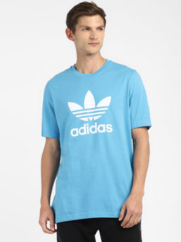 adidas Originals - TREFOIL T-SHIRT Blue Casual T-Shirt