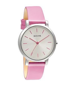 Sonata - Cassata 8164SL08 Silver Dial Analog Watch For Women
