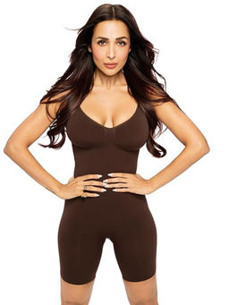 INVOGUE - Intense Mid Thigh Bodyshaper - Brown