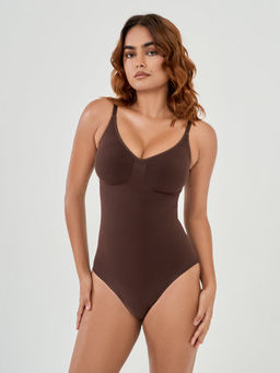 INVOGUE - Intense Snatched Bodyshaper - Brown