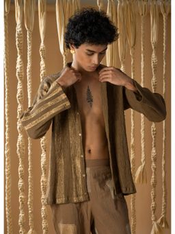 Banana Labs - Brown Aurum Man Side Muddy Shirt