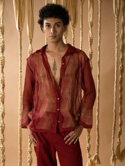 Banana Labs - Aurum Man Maroon Shirt