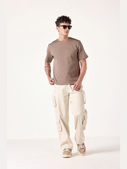 Muvazo - Organic Streak Brown T-shirt