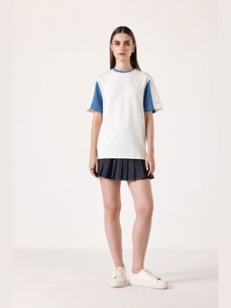 Muvazo - Original Oversized Unisex White T-shirt