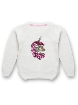 Yellow Apple - Kids Woolen Warm Sweater Full Sleeve for Girls