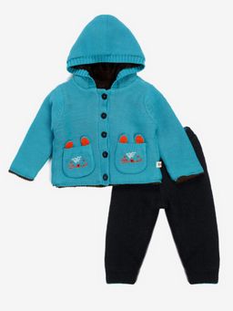 Yellow Apple - Blue Stylish Sweater Joggers